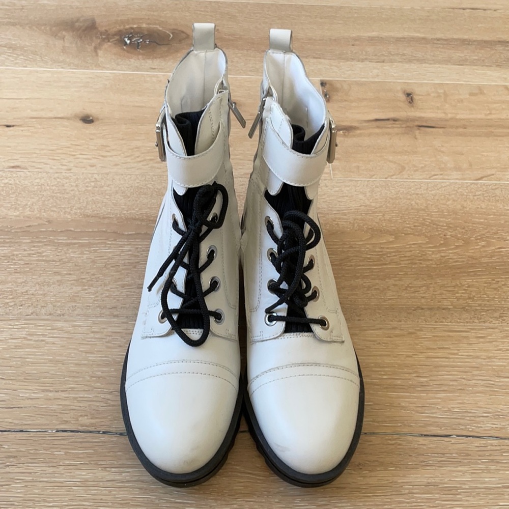 Marc Fisher combat boots